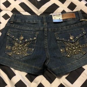 Size 0 jean shorts